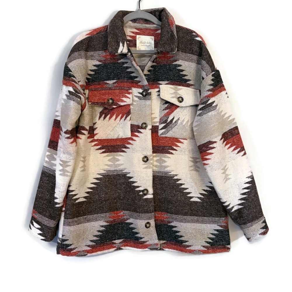 Altar'd State Southwestern Patterned Jacket